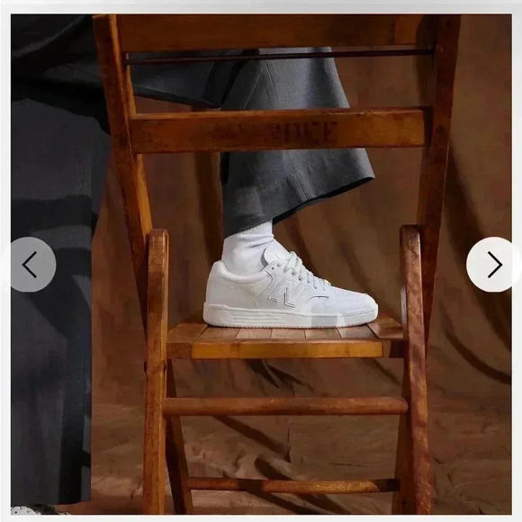 New Balance 480 Sneaker white sneaker shoe size 7.5 Women’s - Picture 3 of 16